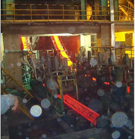 Machine de coulée continue à laminage à chaud personnalisable en usine Ligne de production de billettes en acier à bas prix Pompe Moteur d'aciérie