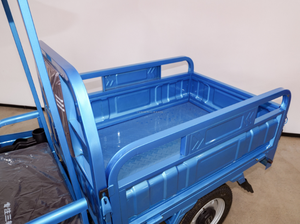 Motocicleta Eléctrica de Carga con Sidecar y Carrocería Abierta para Entrega y Transporte de Mercancías - Product Image 5