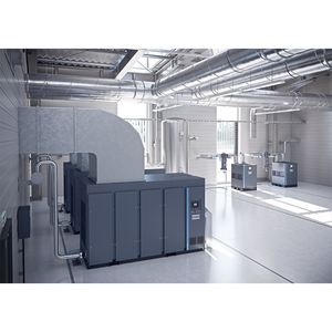 Compresor de aire de tornillo rotativo sin aceite Copco de 160KW, refrigerado por aire, de dos etapas, modelos ZR, ZT, ZT160, ZT145, ZT160VSD+ FF - Product Image 2