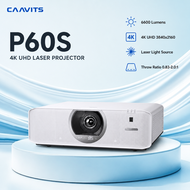 Hisense 4K DLP Laser Video Projector 6600 Lumens For Commercial Gaming Esport Interactive Exhibition