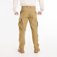 Pantalon tactique pour homme léger, extensible dans 4 directions, séchage rapide, imperméable, en nylon et élasthanne, pour les activités de plein air