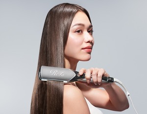 Japan professional <b>hair</b> <b>straightener</b> <b>wide</b> plate flat iron technology fast styling smooth shiny <b>hair</b> salon use tool - Product Image 3