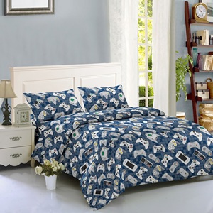 Kids Twin Cartoon <strong>Dinosaur</strong> <strong>Bed</strong> Sheet <strong>Set</strong> 3-Piece Quality 100% Polyester <strong>Bed</strong> Sheets for Boys &amp; Girls - Product Image 2