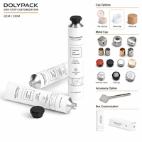 Tubes pliables en aluminium pur à 99,7 % imprimés pour l'emballage de crèmes, gels, lotions et produits de beauté