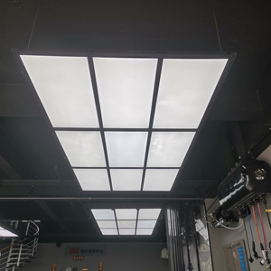 ไฟ LED หกเหลี่ยมระบบไฟเซลล์และการค้าสำหรับโรงรถบ้าน - Product Image 1