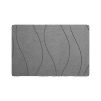 Tapis de bain en pierre de diatomite à séchage rapide, antidérapant, écologique, fabriqué à la machine, design personnalisé, luxe