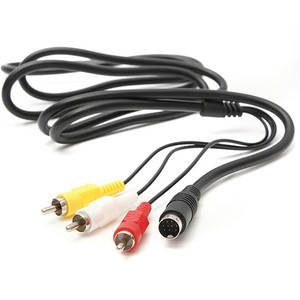 Cables de cable AV de audio y video para el sistema SEGA Genesis <span class=keywords><strong>2</strong></span> 3 y <span class=keywords><strong>Mega</strong></span> <span class=keywords><strong>Drive</strong></span> <span class=keywords><strong>2</strong></span> y 3 A/V Cord - Product Image 4