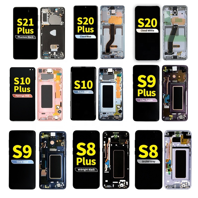 Mobile Phone Lcds OLED Screen for Samsung Galaxy a Series S Series Wholesale Lcd Display Touch Screen