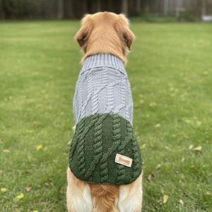 Maglione per cani Tomy bicolore, morbido e caldo, design moderno, taglie dalla XS alla XL, 6 colori - Product Image 5