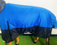 Tapis cheval en tissu équin 600D imperméable avec rembourrage en coton 100g pour automne et hiver tapis cheval chaud