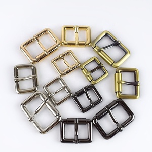 Meetee-hebillas de cinturón ajustables de aleación, accesorios de hebilla de rodillo cuadrado, bolsos, gancho, 20/25/32mm, BD307 - Product Image 3