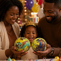 Coffret cadeau artisanal chinois, Boules de Baoding Lion Rolling Hydrangea et Tasse à café en porcelaine Ding, Jouet anti-stress, Cadeau d'anniversaire pour enfants