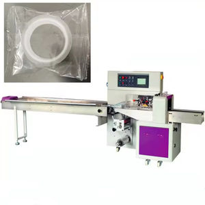 Horizontal Flow Food <b>Small</b> Mini Chocolate Toffee Pouch Packing Machine <b>Pillow</b> Packaging Machine for Sale - Product Image 3