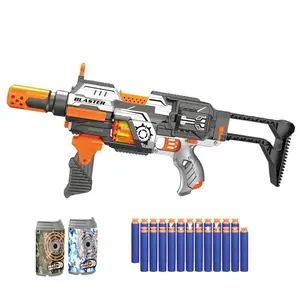2023 Hot Selling DIY Assembling Toy Gun For Boys Electric Foam Blaster Soft Bullet with Compatible Darts Christmas Gift