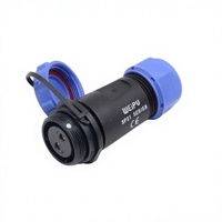 Connecteur étanche IP68 authentique Weipu série SP21, 2 à 12 pôles, prise et fiche mobiles pour équipement électronique marin et machines (en stock)