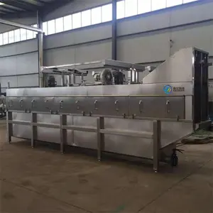 Linha automática de aço para processamento de carne, equipamento de abate de frango e porquinhos com transportador de corte de carne para porcos e ovelhas