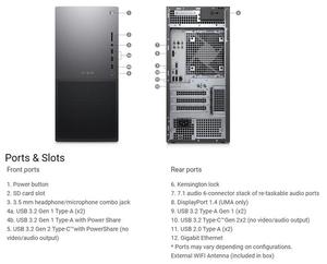 Pour ordinateur de bureau Dell XPS Intel Core I5-14600 I7-14700 I9-14900 I9-14900K RXT4060 RTX4070 RTX4070Ti RTX4080 <span class=keywords><strong>RTX4090</strong></span> 750W Platinum - Product Image 6