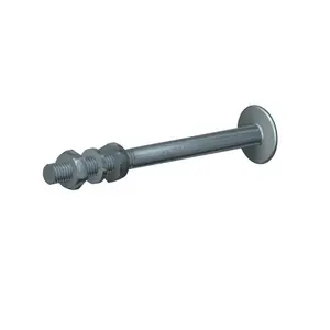 Hot DIP Galvanized Communication Electrical Transmission Mushroom head step bolt for Electricity tower