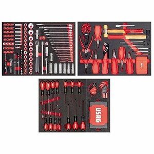 ชุดเครื่องมือช่าง Usag 495 Mme พร้อมโมดูลโฟม ชุดเครื่องมือช่างมืออาชีพ - Product Image 1