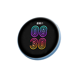 Insignia Electrónica Dinámica de Anime con Pantalla HD de 1.77 Pulgadas - Insignia Inteligente con Altavoz MP3/WAV, 20 Horas de Reproducción para Fotos y GIFs - Product Image 6