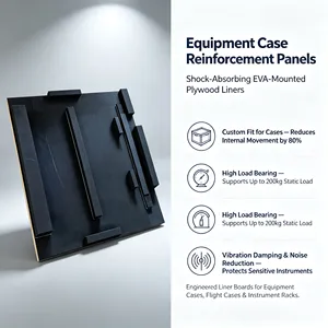 Forro de estuche para herramientas de hardware, de tablero compuesto de madera EVA troquelado y ranurado, moldeado a medida y reforzado - Product Image 4