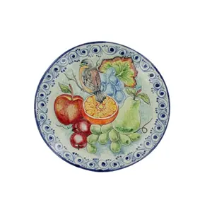 Vintage Style Italy Restaurant Ceramic Food Plate