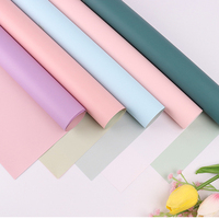 Fabrik Großhandel Blumen Geschenk papier Verschiedene wasserdichte Blumenstrauß Geschenk papier Buntes doppelseitiges Florist Geschenk papier