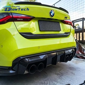 ชุดแต่งดิฟฟิวเซอร์หลังคาร์บอนไฟเบอร์แบบแห้ง Pre-Preg สำหรับ BMW M3 G80 M4 G82 ปี 2021+ สไตล์ OEM - Product Image 3
