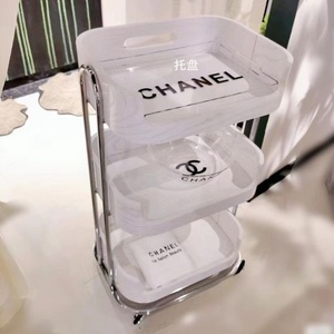 2025 S Modern Design Three-Layer Solid Wood Salon Trolley Multi-Functional Mobile Barber Shop <b>Tool</b> Furniture <b>for</b> Beauty Salons - Product Image 3