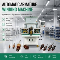Machine à bobiner les transformateurs entièrement automatique à grande vitesse de 110 kW, à fonctionnement stable, directement de l'usine, avec garantie d'un an