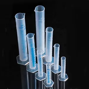 Tiandi Lab-cilindro graduado de medición de líquido de plástico, 1000ml