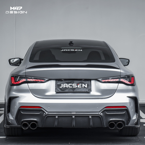 Diffuseur arrière en fibre de carbone sèche M47, lèvre de pare-chocs arrière, séparateur aérodynamique, kit carrosserie pour BMW G22 G23 <span class=keywords><strong>420i</strong></span> 430i 440i, pièces de tuning améliorées - Product Image 4