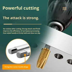 <span class=keywords><strong>Taraud</strong></span> en spirale contenant du cobalt M35 à grande vitesse M23456 robinet de machine métrique importé pour alliage d'aluminium en acier inoxydable en acier blanc - Product Image 5