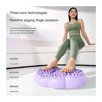 Planche de physiothérapie gonflable personnalisable en couleur, pour la relaxation et le soulagement du stress, coussin de massage des pieds à domicile