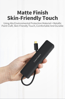 Hub USB C 7 en 1 al por Mayor con HDMI 4K60Hz, 2 Puertos USB 3.0, 100W PD, Gigabit Ethernet, Ranura para Tarjetas SD y TF para MacBook