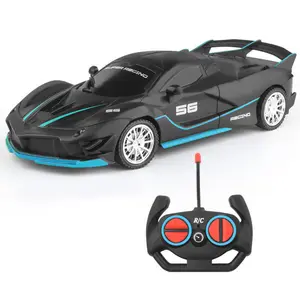 Whosale 1:18 RC Car LED Light 2.4G Radio Remote Control Sports Cars For Children Racing High Speed Drive Vehicle Drift Toys