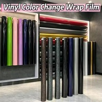 Film de protection de peinture TPU transparent brillant, hydrophobe, auto-réparateur, film de protection de carrosserie de voiture, 1,52 x 15 m