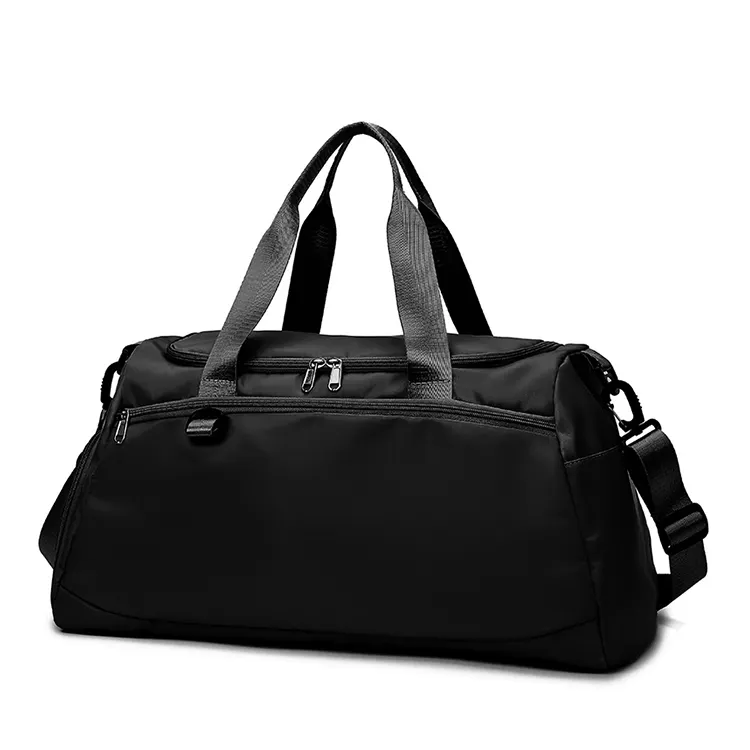 Borsone da viaggio Unisex borsa sportiva Tote da palestra con chiusura a cerniera alla moda impermeabile per PC Weekender borsa da notte per uomo donna