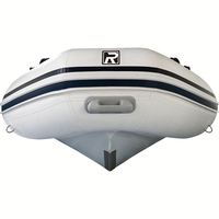 Bateau semi-rigide en aluminium de 3,2 m pour 5 personnes avec compartiment de rangement avant étanche en aluminium, luxe offshore, fournisseur chinois pour commandes en gros
