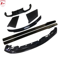 Z-ART 2015-2021 Trockenes Carbon-Faser-Aerokit für BMW M2 Carbon-Faser-Tuning-Karosseriekit für BMW F87 M2 Diffusor Windabweiser Karosseriekit