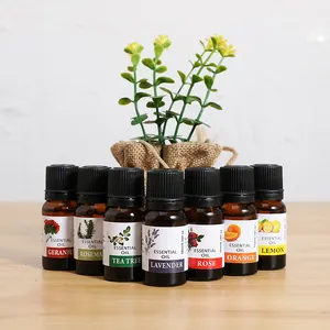 Difusor de aceites de aromaterapia, humidificador y humidificador de aire, difusor de aceite, perfume, 10ml