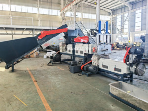 Hiệu quả cao giai đoạn duy nhất <span class=keywords><strong>PP</strong></span> HD LD PE ABS chất thải nhựa tái chế pelletizer làm pelletizer granulators máy đùn dòng - Product Image 6