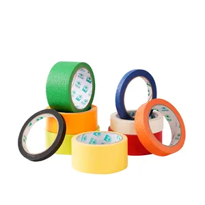 Wrinkle paper tape for car painting and painting
