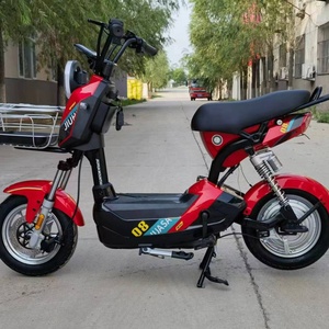 จักรยานไฟฟ้ารุ่นใหม่ 500W พร้อมแบตเตอรี่ 48V 12Ah มอเตอร์ 350W โครงอะลูมิเนียม สกู๊ตเตอร์ไฟฟ้า - Product Image 4