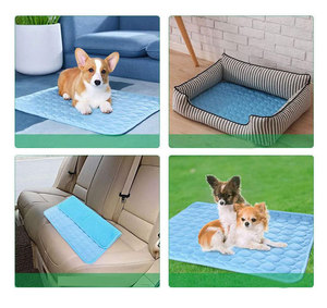 Hot Sale Sommer Eis Seide <span class=keywords><strong>Pad</strong></span> Katze Decke Hund Matte Eis <span class=keywords><strong>Pad</strong></span> Haustier Hund Kühl matte für Hunde - Product Image 5