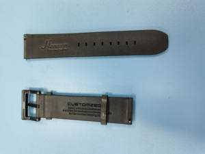 Correa de cuero curtido para relojes, correa de alta calidad de cuero curtido de verduras de Horween americana, tamaño personalizable y <span class=keywords><strong>color</strong></span> - Product Image 6