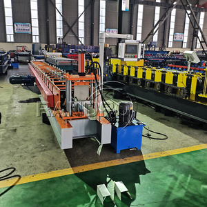 מכונות ייצור מרזבים מהירות ועמידות מפלדה, מרזב גשם למכונת ייצור אלומיניום, מכונת עיצוב גלי מרזבים - Product Image 1