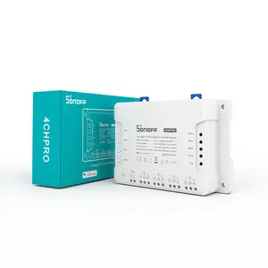 Sonoff 4CH Pro R3 aggiornamento per 4CH Pro R2 4 Gang 433MHz RF Remote Wifi Luci Smart Switch Funziona con Alexa Google Casa
