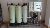 Système UF et osmose inverse 1000L/H Système d'ultrafiltration Machine à eau pure Usine RO