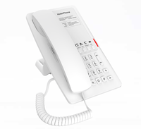 Teléfono IP Fanvil H4W con WiFi de Doble Banda, 2 Cuentas SIP, Audio HD, Ethernet 10/100M, PoE, Teléfono de Escritorio para Hoteles y Negocios
